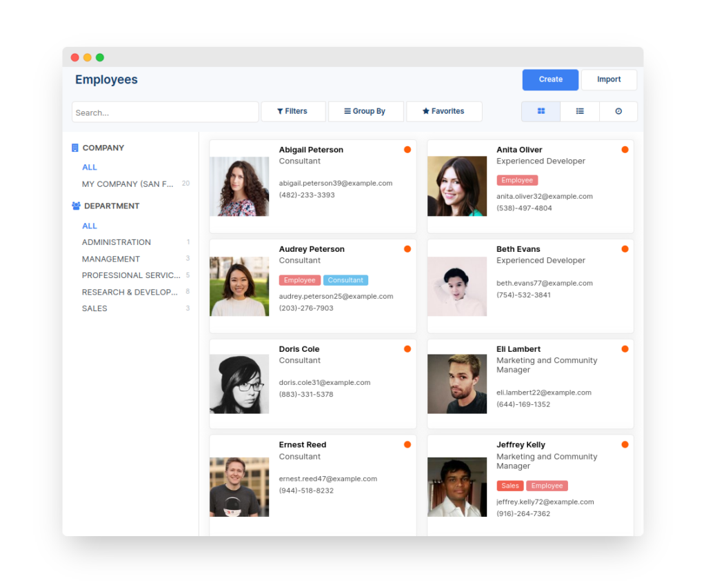 HRIS Software | Employee Database Software | Aero HRMS